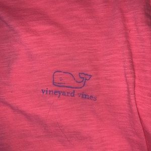 VINEYARD VINES pink long sleeve tee